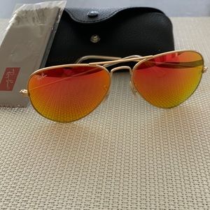 RayBan Flash Aviator sunglasses